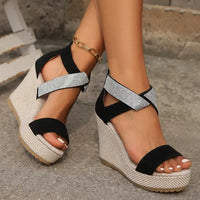 Women High Heels Sandals Women Summer Wedges Platform Fashion Slippers Walking Slides Outdoor Pumps Flip Flops Chaussures Femme Good Vibrations