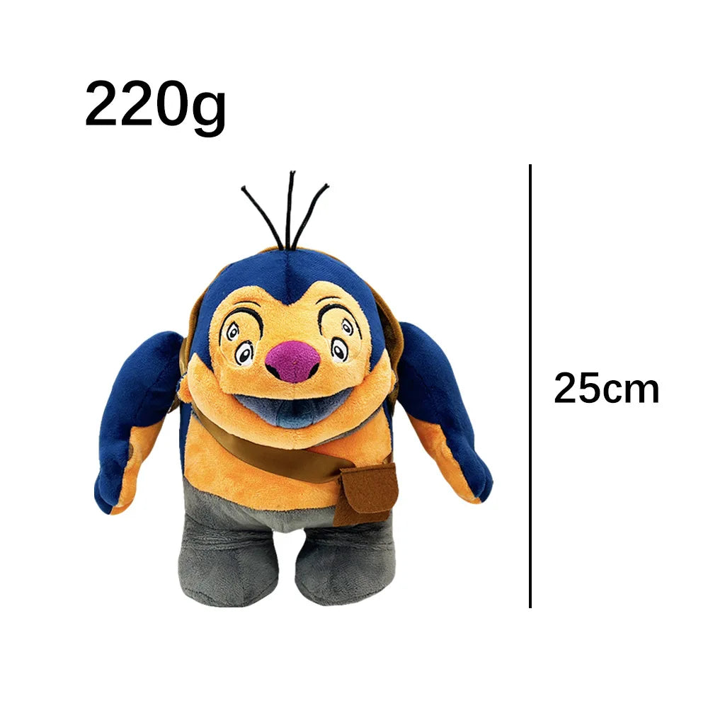 25/30cm Pleakley and Jumbaa Plush Toys Cute Soft Stuffed Anime Pillow Dolls For Kid Birthday Christmas Gift Good Vibrations
