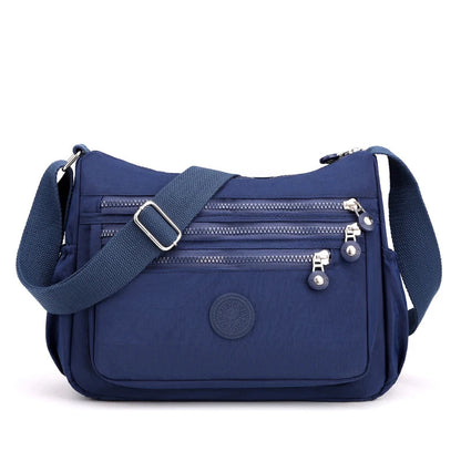 Shoulder Bag Crossbody Bag for Women Messenger Bags Waterproof Nylon Ladies Handbag Good Vibrations