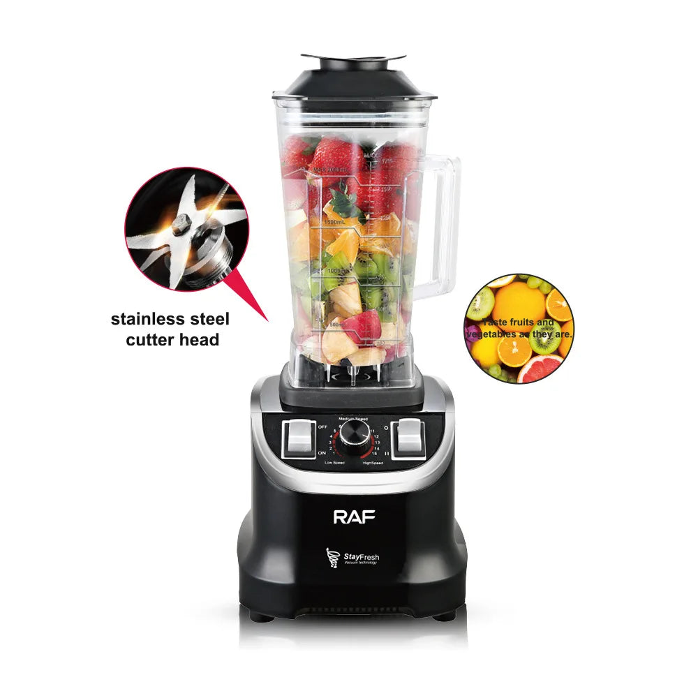 Multifunctional Blender for Home and Commercial Use: Smoothie Maker, Cooking Blender, Soymilk Maker, Fruit Juicer, and Shaved Ic Good Vibrations