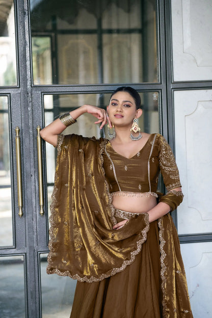 Trending Color Bridal Lehnga Choli for Girls Party Wear Wedding Dresses Low Price Indian Lehenga Choli With Dupatta for Women Good Vibrations