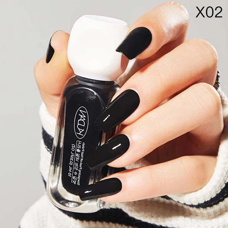 10ml Peel Off Water-Based Starry Nail Polish Fast Drying Long-Lasting Healthy And Brightening Effect No Need Lamp Cure Good Vibrations