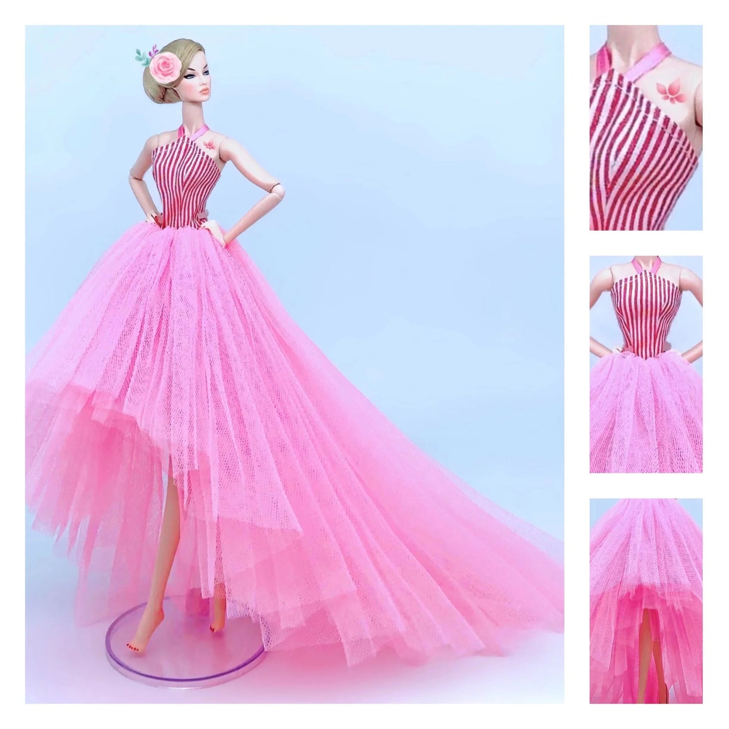 fashion for barbie elegant lady wedding dress for 30cm doll clothes princesa for bjd 1/6 dress long dress accessories Good Vibrations