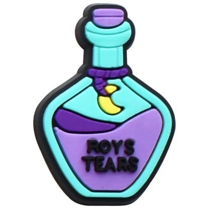 Shoe Charms for Crocs Accessories
 Halloween Shoes Charm for Croc Decorations Pins Men Accessory Jeans Woman Clogs Clips Badges Good Vibrations