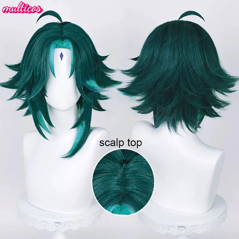 Genshin Impact Wigs Scaramouche Tighnari Kazuha Xiao Raiden Shogun Al Haitham Kaveh Cyno Aether Lumine Columbina Cosplay Wig Good Vibrations