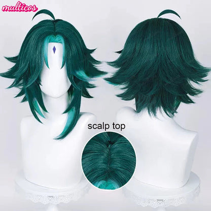 Genshin Impact Wigs Scaramouche Tighnari Kazuha Xiao Raiden Shogun Al Haitham Kaveh Cyno Aether Lumine Columbina Cosplay Wig Good Vibrations