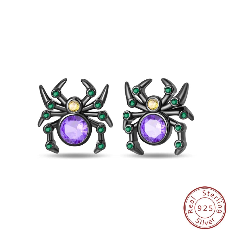 Women's Earrings 925 Sterling Silver Ocean Cute Pet Insect Plant Multi Style Earrings Fit Anniversary Delicate Jewelry Gifts Good Vibrations