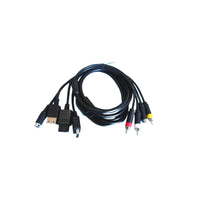Multi Console Game System S-Video/ AV Cable For N64/PS2/Sega DC128/sega Saturn ss Good Vibrations