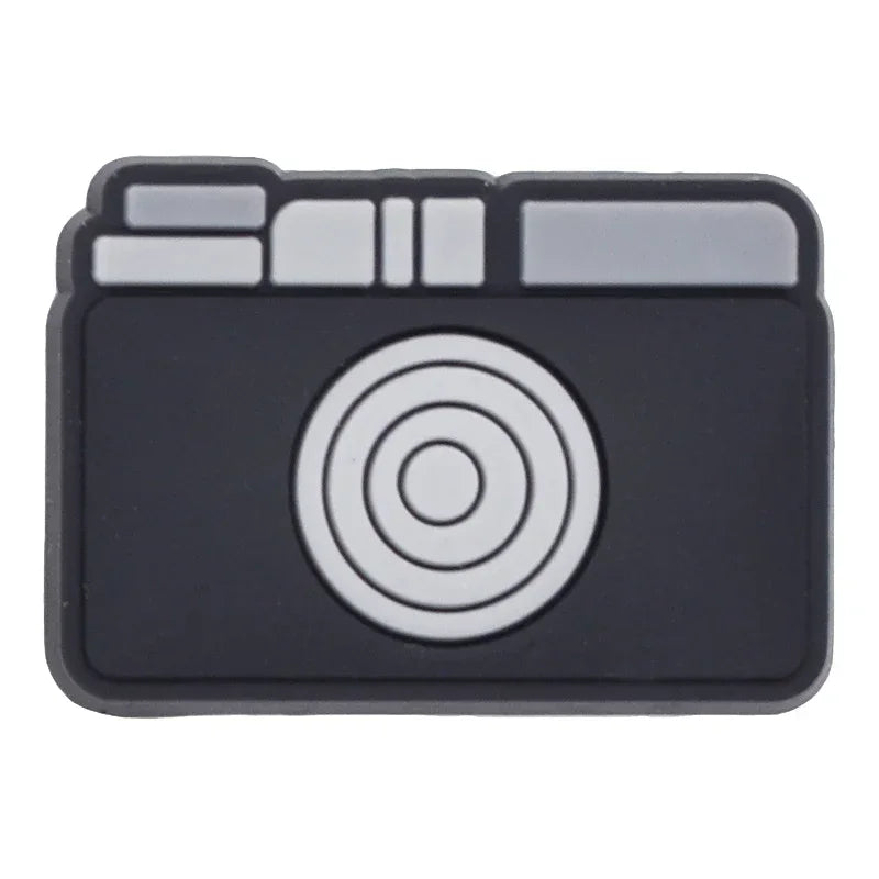 Shoe Charms for Crocs Accessories
 Picnic Bus Shoes Charm for Croc Decorations Pins Men Accessory Jeans Woman Clogs Clips Badges Good Vibrations