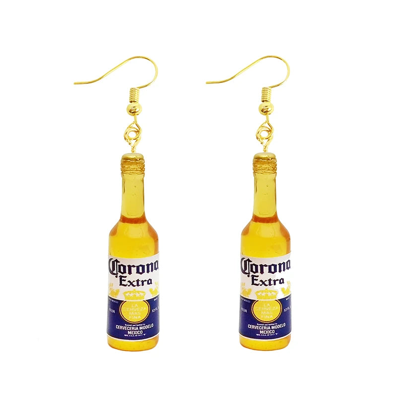Earrings For Women Girls Cute Foods Hamburg Pizza Chicken Leg Candy Bottle Handmade Candy Kids Funny Resin Good Vibrations Adult Super Store