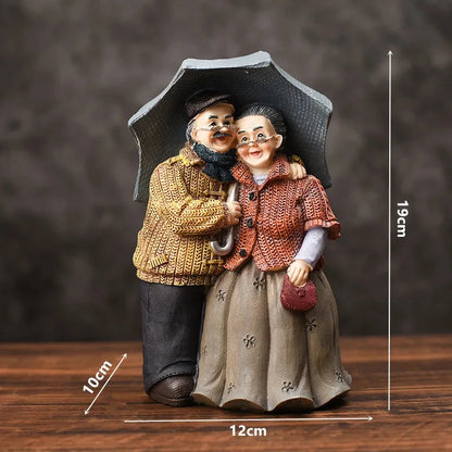 Gifts For Grandparents Elderly Home Decor Room Decoration Best Wishes Ornaments Sweet Wedding Souvenirs Old Couple Love Forever Good Vibrations