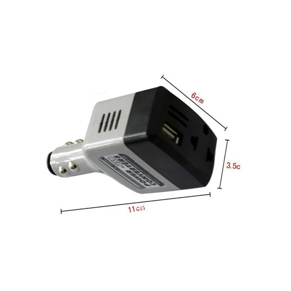 Car Converter Universal Power Transformer 12v/24v To 220v Inverter Power Converter Good Vibrations