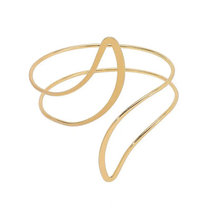 Arm Bracelet Women Arm Accessory Ethnic Style Faux Turquoise Adjustable Shape Armlet Jewelry Jewellery Woman Bracelets Good Vibrations