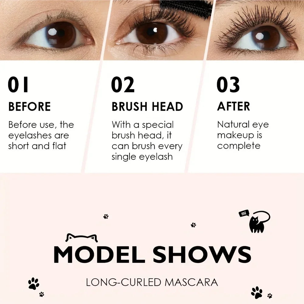 24-hour Waterproof Mascara Smudge-Proof Formula for Smooth Application Ideal for Sensitive Eyes Long-lasting for Extended Events Good Vibrations