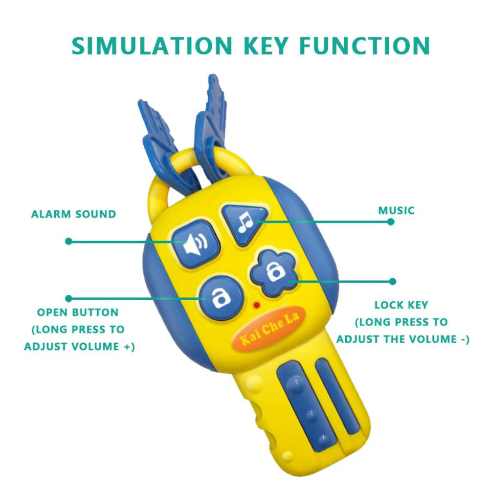Electric Simulated Driving Steering Three-Dimensional Portable Wheel Copilot Toy Light And Sound Educational Children's Gifts Good Vibrations