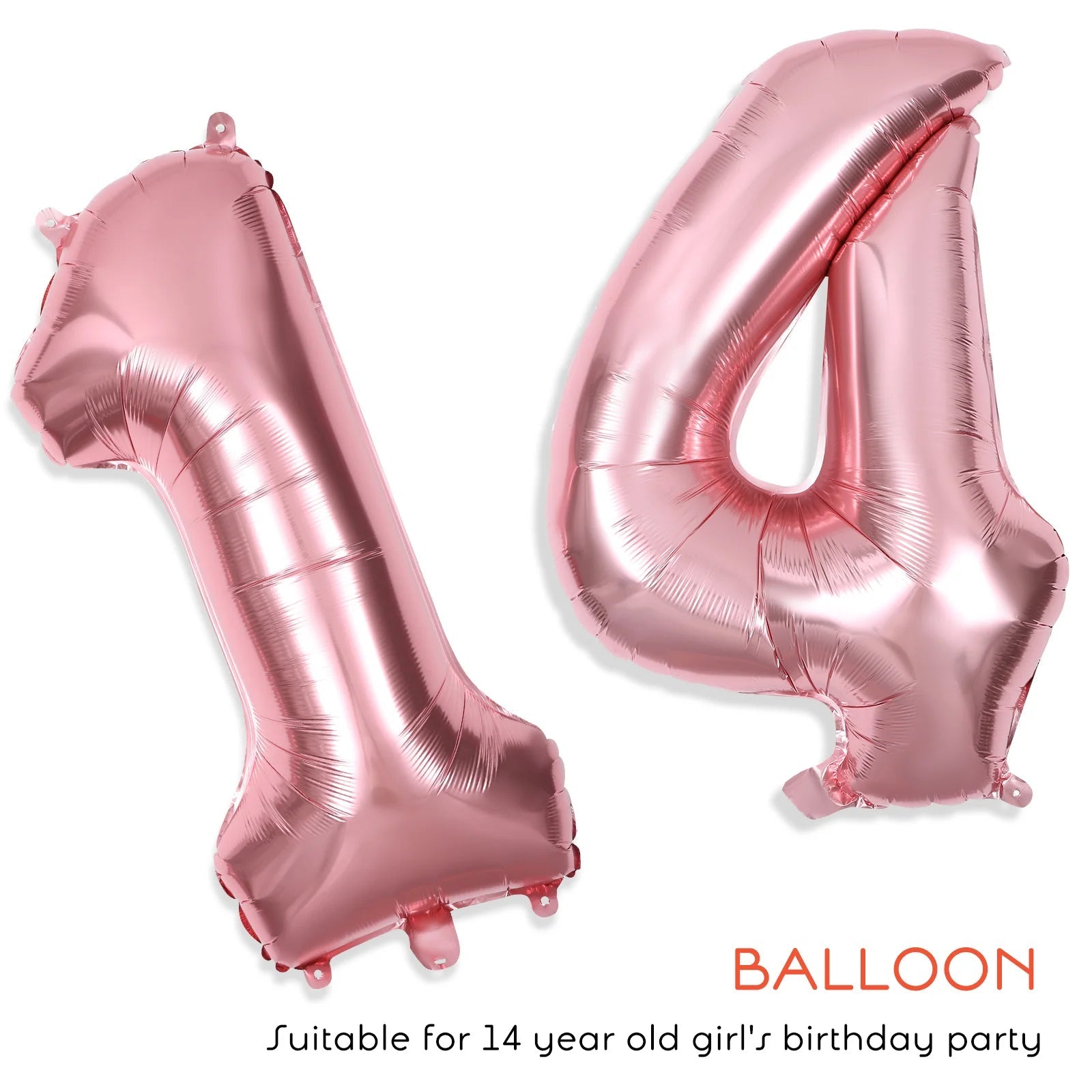 14 Year Old Girl Birthday Decorations Party Supplies Celebration Festive Holiday Nament Crown Sash Pearl Pin Balloon Garland Good Vibrations