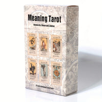 2026 Retro Tarot Cards Deck with Guidebook – Beginner Fortune Telling Divination Gift