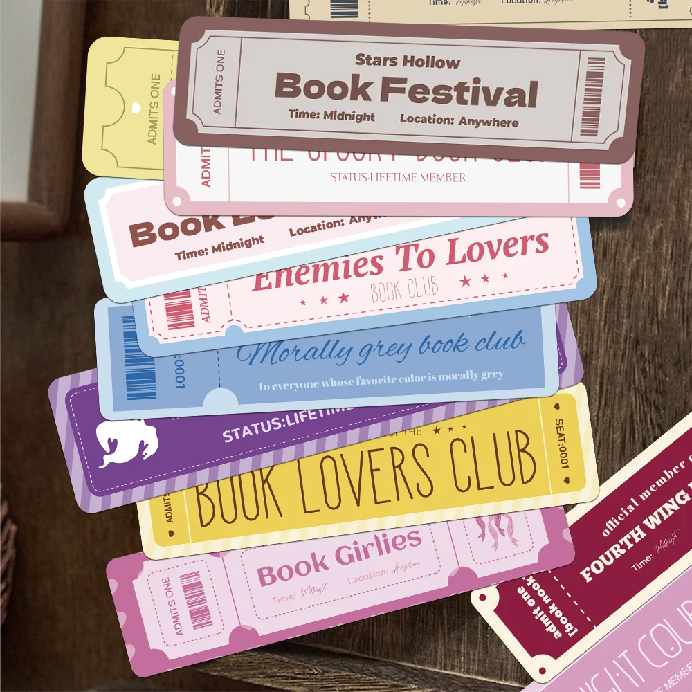 30pcs book lovers bookmarks creative literary students reading books marking office supplies decoration DIY handbook material Good Vibrations