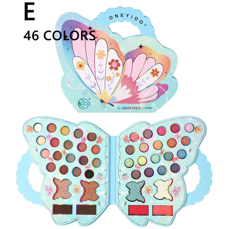 15 to 46 Colors Eyeshadow Palette Colorful Shimmer Eye Shadow Palettes Makeup for Face Eyes Gift for Girl Beginner Good Vibrations