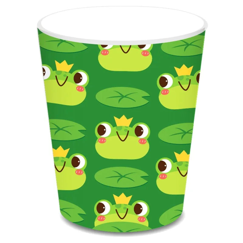 Cartoon Frog Birthday Party Decoration Tablecloth Tableware Boy/Girl Party Set Baby Shower Supplies Gift Good Vibrations