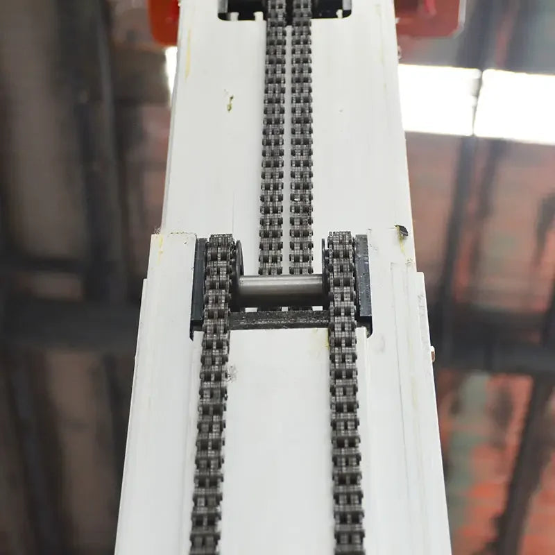 Portable residential single lift, lifting height 6m - 10m, aluminum alloy mast lifting work platform, suitable for home use Good Vibrations