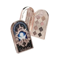 Little Angel Flower Knows Eyeshadow Palette Eye Glitter Make Up Palette Long Lasting 9 Color Eye Shadow For Girl And Women Good Vibrations