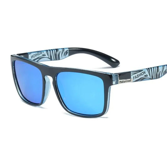 Fashion Square Vintage Polarized Sunglasses Men Women Retro Driving Fishing Luxury Brand Designer Sun Glasses UV400 Eyewear Очки Good Vibrations