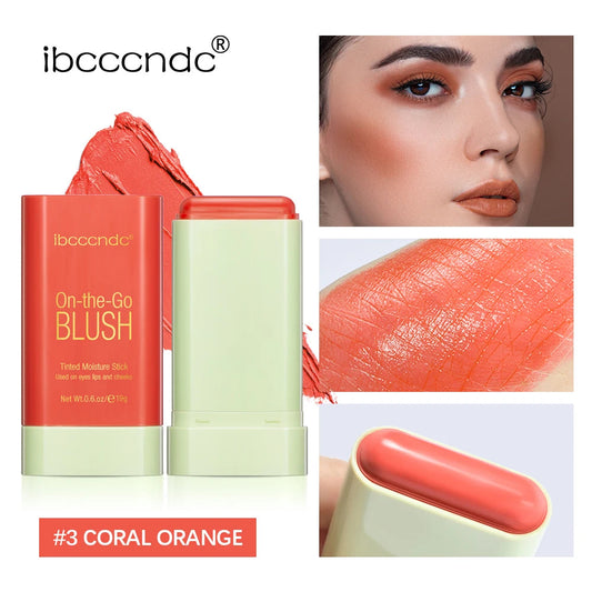 pixiBlush Cosmetic Blush Makeup Products Make Up Blusher Cosmetics Pink Blush in Bar Korean Palette Long lasting Matte Stick Good Vibrations