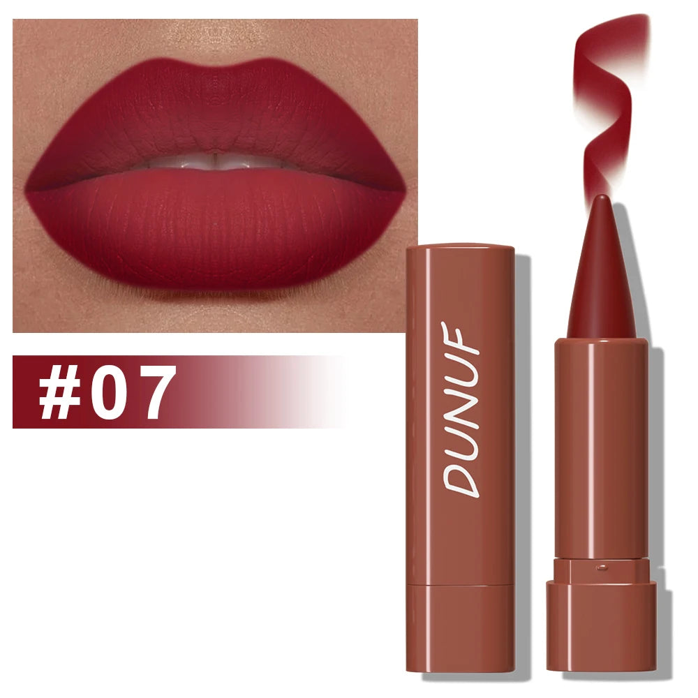 Gradient Lip Liner Pen with Matte Velvet Finish Smooth Application  Lipstick for Defined and Elegant Lips Good Vibrations