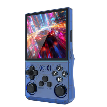 GAMINJA ANS13 Retro Handheld Video Game Console 15000+ Games Built-in Linux 4.0 Inch IPS Screen Portable Pocket Gaming Console Good Vibrations
