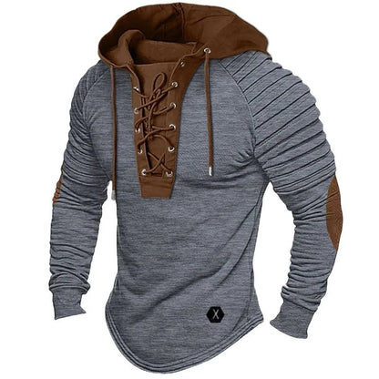 2025 Spring and Autumn New Fashion Trend Sports Solid Color Hoodie Men's Casual Relaxed Comfortable Breathable High-Quality Coat Good Vibrations