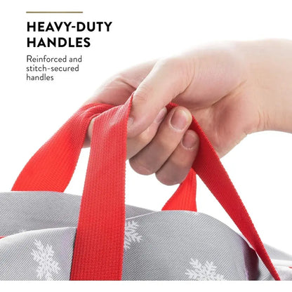 Christmas Tree Storage Bag Fits 6 7 9 Ft Artificial Trees Plastic Waterproof Christmas Bag Durable Handles Labeling Card Slot Good Vibrations