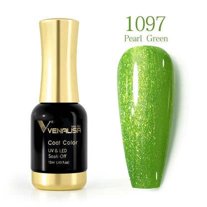 Nail Salon Long Lasting Shining Soak Off Color Nail Gel Polish Good Quality Topcoat Color Gel 111 Colors Nail Polish Gel Lacquer Good Vibrations