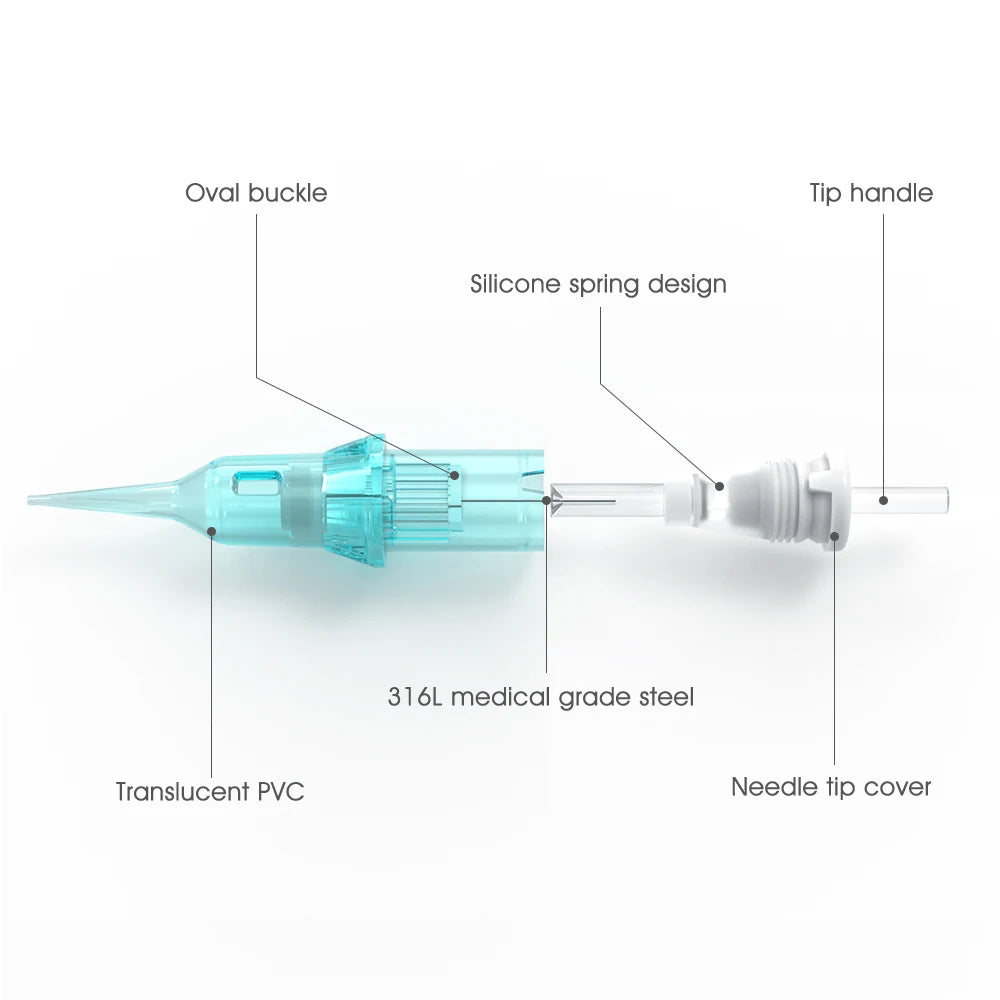 New Thunderlord Power Tattoo Needle Liner Shader Permanent Makeup Tattoo Cartridge RS MG U For Universal Tattoo Machine Pen Good Vibrations