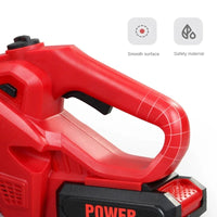 Children Electric Toolbox Pretend Play Toys Baby Simulation Tools Repair Lawn Mower Saw Hair Dryer Toy Maintenance Tool for kid Good Vibrations
