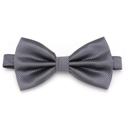Men Bowties Solid Color Butterfly Wedding Necktie for Boys Girls Candy Bowknot Accessories Plaids Multicolor Adjust Neck Bow Tie Good Vibrations