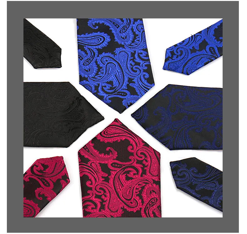 Elegant Ties For Men Fashion Item Necktie High Quality Classic Men Tie Suit Accessories Wedding Gifts Business Party Wholesale Good Vibrations