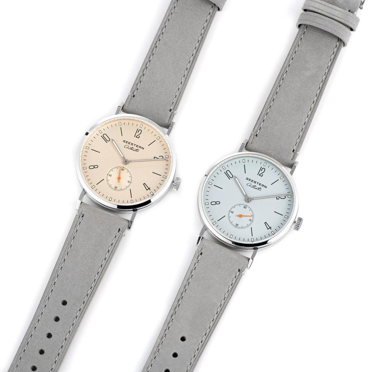 SEESTERN 2024 New Men Watch Automatic Business Wristwatches ST1701 Movement Ultra Thin Clock Top Brand Luxury  Fashion Casual Good Vibrations