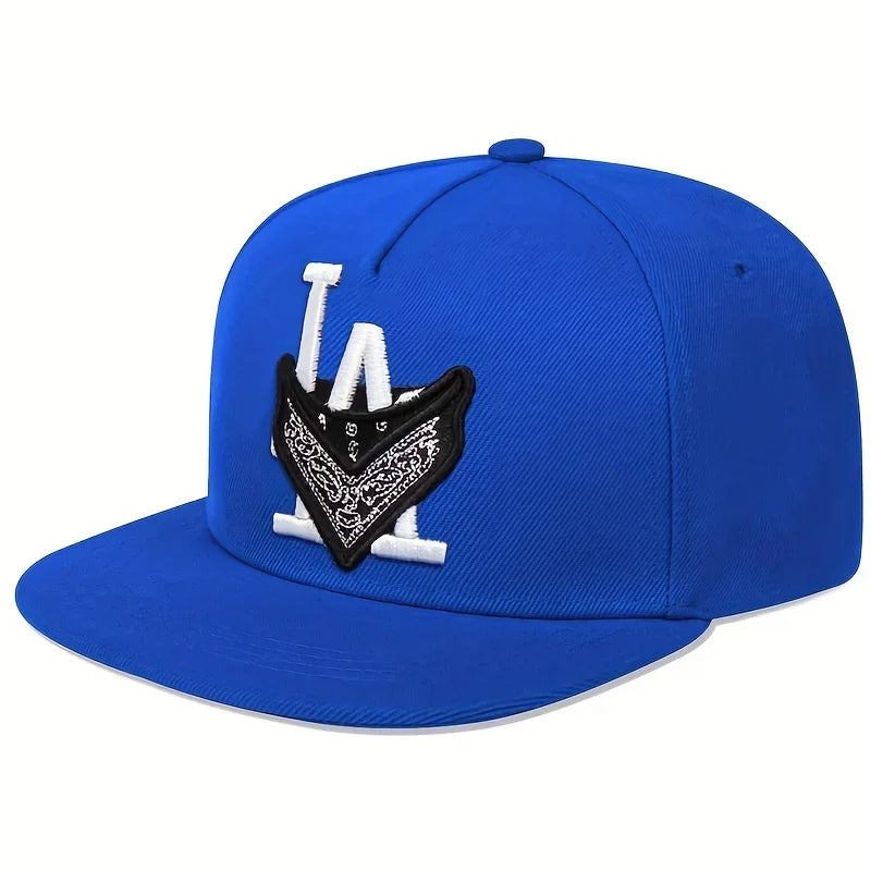 Unisex Los Angeles Embroidery Hip-hop Hats Spring Autumn Outdoor Adjustable Casual Baseball Caps Trucker Caps Sunscreen Hat Good Vibrations