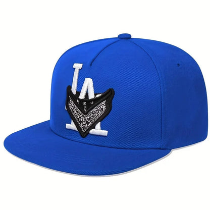 Unisex Los Angeles Embroidery Hip-hop Hats Spring Autumn Outdoor Adjustable Casual Baseball Caps Trucker Caps Sunscreen Hat Good Vibrations