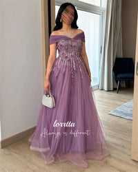 Lorrtta Wedding Party Dress Evening Eid 3D Flower Decoration Robe Soiree Robes De Cocktail Dresses Elegant Woman Gala Customized Good Vibrations