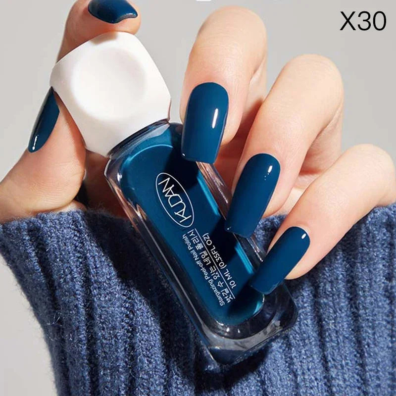 10ml Peel Off Water-Based Starry Nail Polish Fast Drying Long-Lasting Healthy And Brightening Effect No Need Lamp Cure Good Vibrations