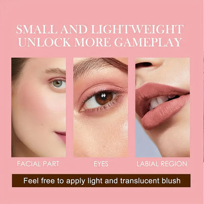6-color blush palette, natural-toned eye shadow palette, and matte blush palette. Light and breathable, suitable for cheek and e Good Vibrations