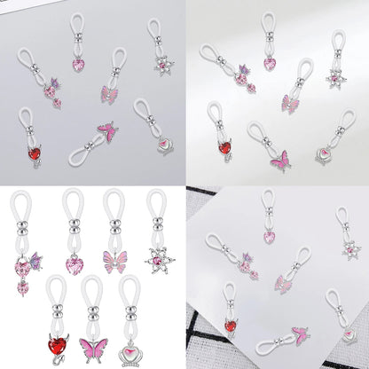 Sexy Women Piercing Rings Bra Nipple Hoops Butterfly Nipple Ring Nipple Piercing Body Jewelry Body Piercing Nipple Bar Rings Good Vibrations