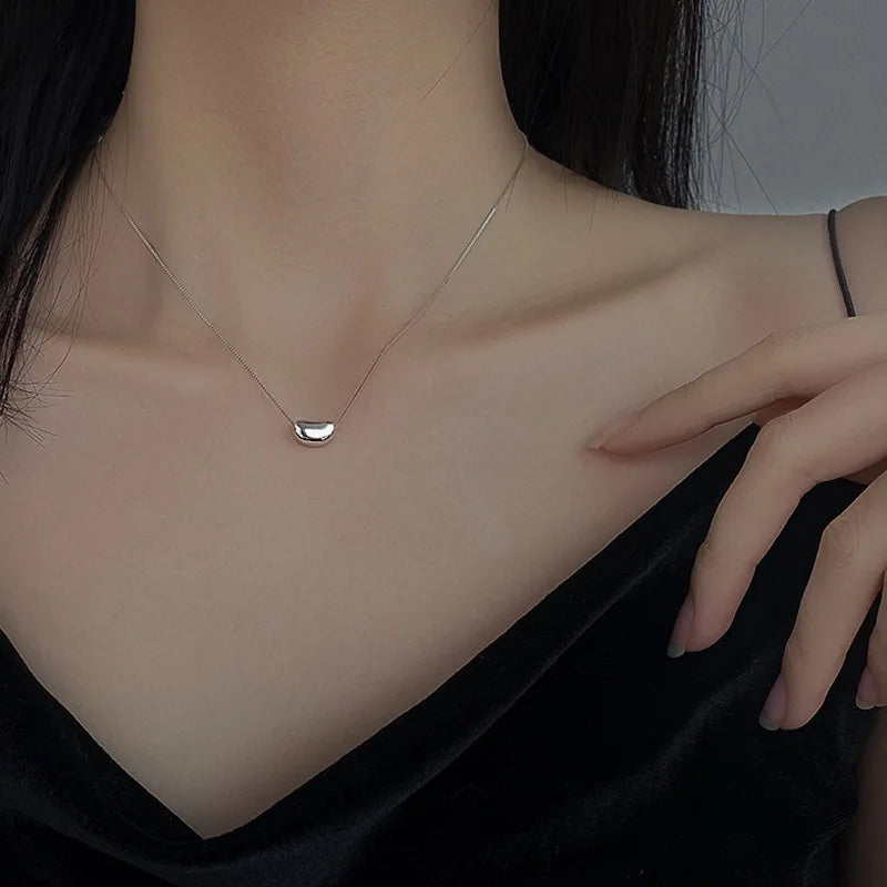 925 Sterling Silver AAA Zircon Necklace Chain High Quality Fashion Jewelry For Women Men Wedding Birthday Party Gift Good Vibrations