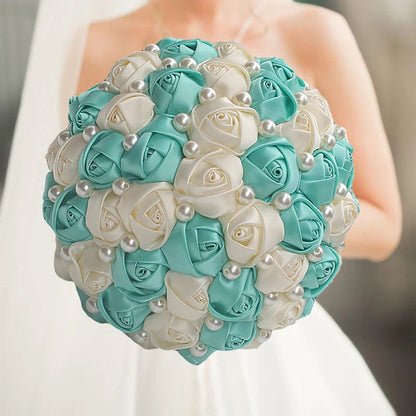 Green Crystal Wedding Bouquet Red Brooch bouquet wedding Wedding flowers Bridal Bouquets Good Vibrations