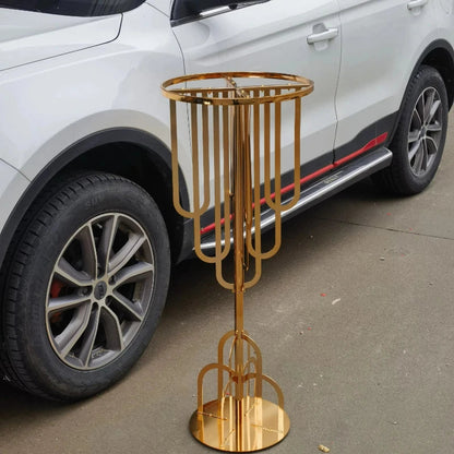 2/5/6/10pcs Wedding decoration wedding metal gold flower stand vase arch tree centerpieces for table decor modernl Decoration Good Vibrations
