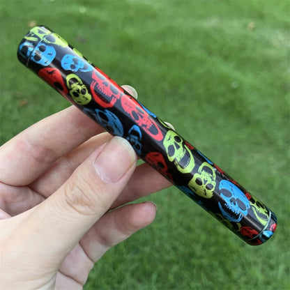 Printing Colors Proof Waterproof Cigarette Holder Aluminum Cigar Airtight Container Travel Storage Tube Smoking Accessories Good Vibrations Adult Super Store