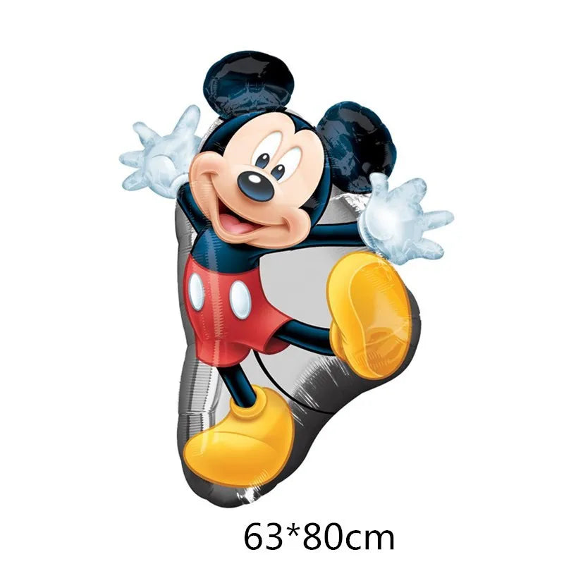 Mickey Mouse Theme Disposable Tableware Cups Plate Baby Children Birthday Party Supplies Boy Family Good Friend Party Decoration Good Vibrations