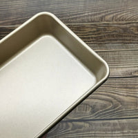 Bakeware Nonstick Bottom Rectangular Cake Pan Multipurpose Quick Release Cake Bread Toast Baking Pan Multiple Sizes Even Heating Good Vibrations